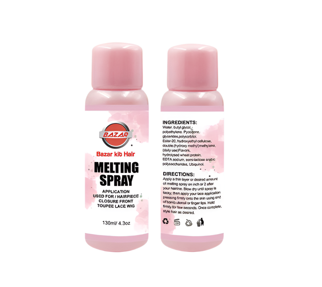 Melting spray.